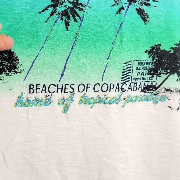 💥Style & Co 'Rio de Janeiro, Brasil' Tee Shirt - Picture 5 of 8